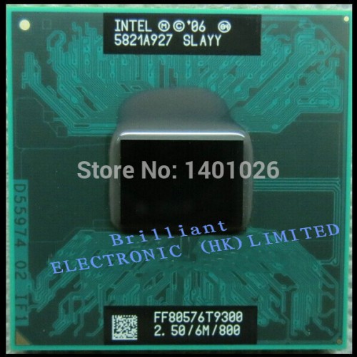 CPU T9300 2.5Ghz, 6MB cache L2