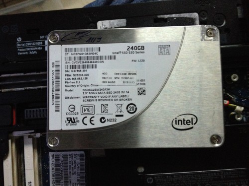Ổ Cứng SSD Intel 520 Series 240GB