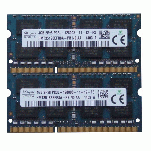 Ram Laptop Hynix 4G PC3L-12800s Cũ